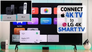 How To Connect Apple TV 4K to LG Smart TV [upl. by Hake]