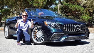 The MercedesAMG S65 Cabriolet is the Ultimate Extravagance  TEST DRIVE [upl. by Anekahs141]