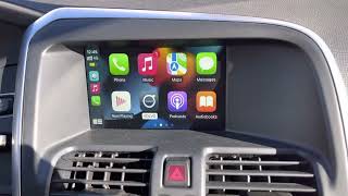 Volvo XC60 Wireless carplay Android auto interface installation [upl. by Tenaj]