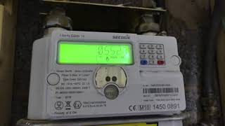 how to read smart gas meter [upl. by Aillicirp]