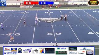 Lovington Football vs Roswell High [upl. by Wera]