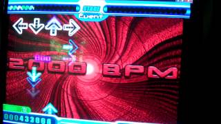 2000 BPM Stepmania  NEARLY IMPOSSIBLE [upl. by Solraced522]