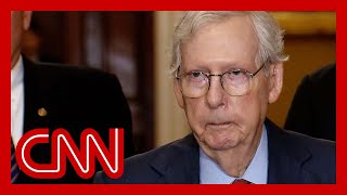 McConnell freezes in press conference and is unable to finish statement [upl. by Dannie797]