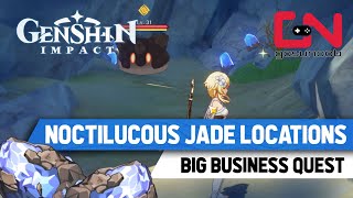 Noctilucous Jade Locations Genshin Impact Big Business World Quest [upl. by Revert]