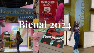 PRIMEIRO DIA DA BIENAL DO LIVRO 2024  preços e brindes [upl. by Lytsirk592]