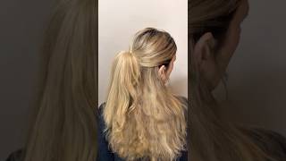 Easy Half Up Hairstyle With A Claw Clip  All Day Hold [upl. by Nohsal]