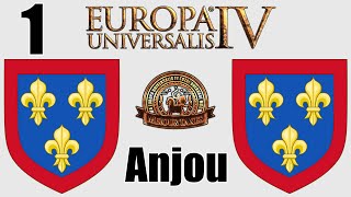 Eu4 MEIOU amp Taxes 30  Anjou Ep1 [upl. by Sandeep]