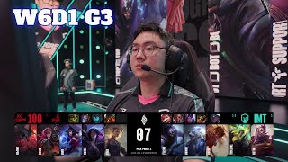 100 vs IMT  Week 6 Day 1 S14 LCS Spring 2024  100 Thieves vs Immortals W6D1 Full Game [upl. by Thorner]