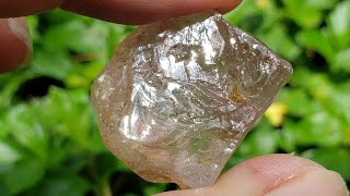 rough diamond stone with sunlight [upl. by Droffats]