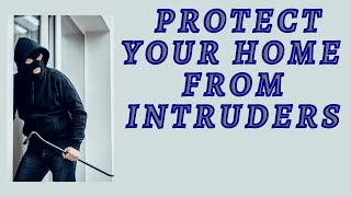 Protect Home From Intruders  How to Secure and Reinforce Front Door Burglar Proof Your Entry Door [upl. by Huey]