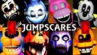 200 EXTRAS JUMPSCARES  Iulitm  FNAF amp Fan Games [upl. by Atneuqal]