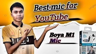 boya m1mic best mic for YouTube sabse Sasta Mike boya M1 mic video Mike boya M1 Mike mic boyam1 [upl. by Mraz]