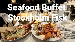 Christmas Seafood Buffet Stockholm Fisk  Radisson Blu Royal Viking Hotel  Stockholm Sweden [upl. by Eilema326]