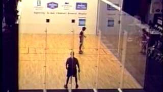 Marty Hogan vs Sudsy Monchik  1997 US Open Racquetball Championships [upl. by Inirt]