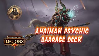 Ahriman Psychic Barrage Deck  The Horus Heresy Legions [upl. by Lyn]