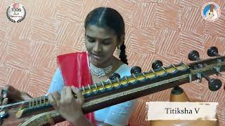 Marugelara O Raghava  Saint Thyagaraja  Titiksha  SSGSV [upl. by Inman]