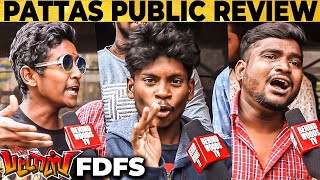 Pattas Public Review  Dhanush Sneha Mehreen Pirzada [upl. by Giacinta]