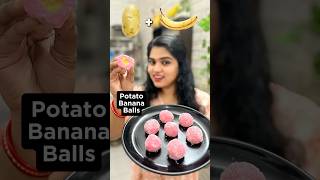 Potato Balls🥔🍌😍🩷👌🏻 potatorecipe mallufoodvlogz [upl. by Rj]