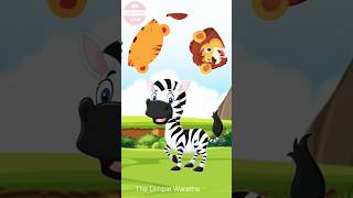 Zebra stripes 😹😹😹cartoon zebra shorts funny [upl. by Woodsum]