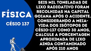 Seis mil toneladas de lixo radioativo foram recolhidas na capital goiana após o acidente [upl. by Haily]