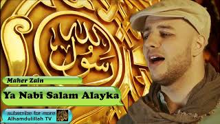 Ya Nabi Salam Alaika  Arabic Audio Naat With Lyrics  Maher Zain [upl. by Rehpatsirhc896]