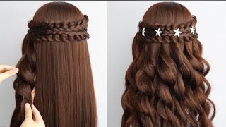 A Step By Step Guide To Mastering Waterfall Braid Half Up Half DownEasy amp Unique Hairstyle [upl. by Kreiker]