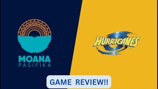 Hurricanes vs Moana Pasifika 2024 Super Rugby Review [upl. by Mazman]