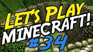 Part 34 Lets Play Minecraft  Spiral Staircase [upl. by Janna]