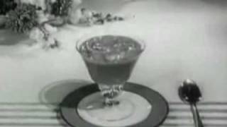 Vintage Jello TV Commercial Circa 1950s1960s [upl. by Carder]