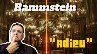 Rammstein  ADIEU OV  First Time Reaction Death is forever [upl. by Annasor]