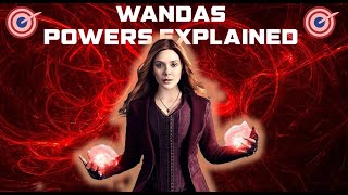 Scarlet Witchs Powers Explained amp Ranked  Obscure MCU [upl. by Iadrahc]