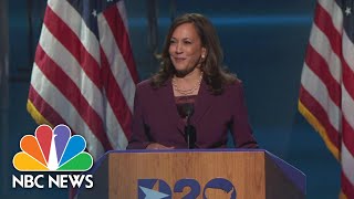 Watch Sen Kamala Harris Full Remarks At The 2020 DNC  NBC News [upl. by Thesda389]