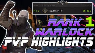 Rank 1 Warlock PvP Highlights  Dark and Darker [upl. by Hairej]