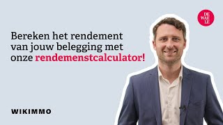 Bereken het rendement van vastgoed [upl. by Phina]