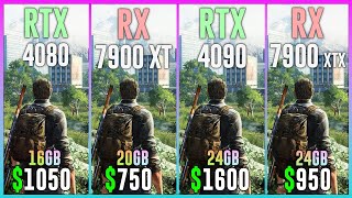 RTX 4080 vs RX 7900 XT vs RTX 4090 vs RX 7900 XTX  Test in 15 Games [upl. by Lattonia343]