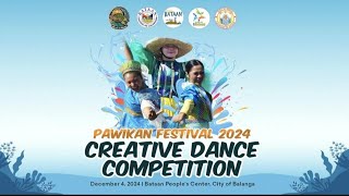 PAWIKAN FESTIVAL 2024 CREATIVE DANCE COMPETITIONCITY OF BALANGA [upl. by Leinto]