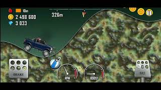 Hill Climb Racing Super Diesel 4x4 in Alien Planet Stage [upl. by Attenrev]