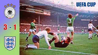 Germany vs England 3  1  Highlights amp All Goals 1972 UEFA European Championship [upl. by Melisande115]