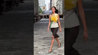 Dope fashionweek runway nyfw fashionculture [upl. by Antonina265]