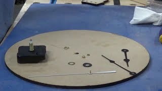 Assemble a Quartz Clock Movement Dial and Hands [upl. by Mignon]