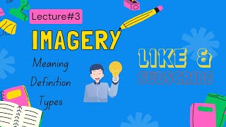 What is imagery in literature Types of imagery figure of speech [upl. by Hardigg328]