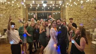 Rebecca amp Craigs Wedding Reception Disco with Discozcom [upl. by Stanwinn]