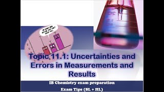 Topic 111 Uncertainties and errors in Measurements and resultsall information needed [upl. by Arawaj]