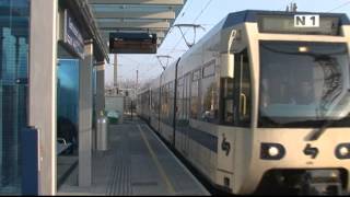 Neue Haltestelle der Badner Bahn in Guntramsdorf [upl. by Clementius]