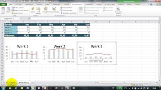 Excel  301  VBATutorial  Makros anpassen  Diagrammbearbeitung [upl. by Akilaz]