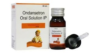 Ondansetron oral solution IP [upl. by Htezil]