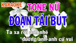 Đoạn Tái Bút Karaoke Tone Nữ Nhạc Sống  Phối Mới Dễ Hát  Nhật Nguyễn [upl. by Lobell]