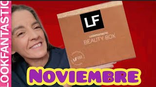 LOOKFANTASTIC BEAUTY BOX 🎁 NOVIEMBRE [upl. by Yenor657]