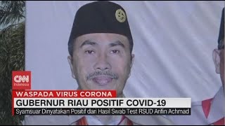 Gubernur Riau Syamsuar Positif Covid19 [upl. by Damick]