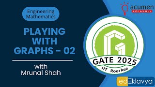 Playing with Graphs  02Prerequisites for Engineering MathematicsGATE 25 [upl. by Aneehsit332]